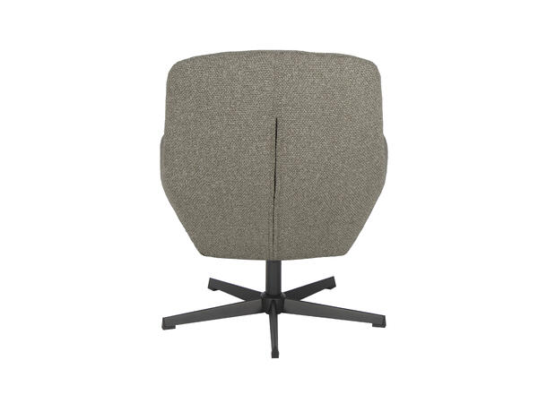 Cole loungestol med tilt og sving Royal 170 Taupe, Svart sokkel 