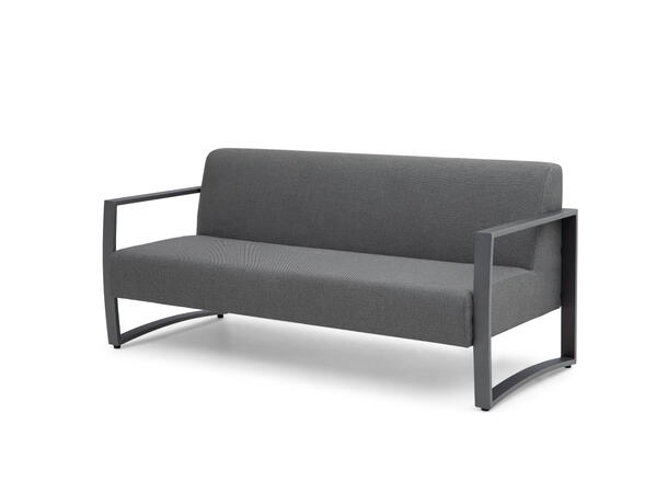 Almeria 3-seter Quick dry, grå 