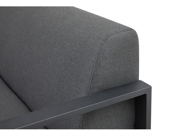 Almeria 3-seter Quick dry, grå 