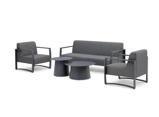 Almeria loungegruppe Quick dry, Grå 