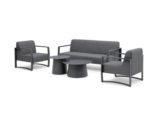 Almeria loungegruppe Quick dry, Grå 