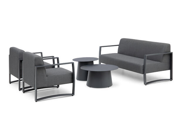 Almeria loungegruppe Quick dry, Grå 