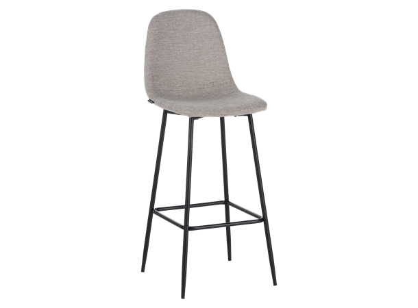 Birte barstol, Brego 31 Beige Svart understell