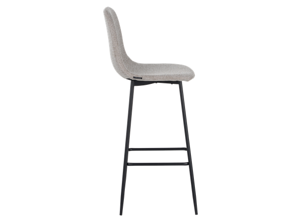 Birte barstol, Brego 31 Beige Svart understell