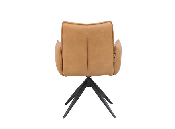 Katrine spisestol m/sving Cognac PU