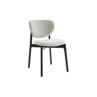 Lea spisestol, Present 120, Beige Sort eik understell