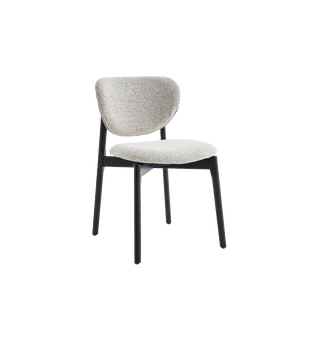 Lea spisestol, Present 120, Beige Sort eik understell