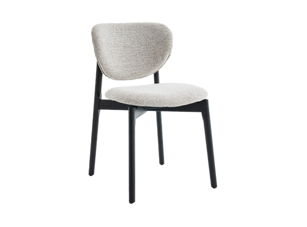 Lea spisestol, Present 120, Beige Sort eik understell 