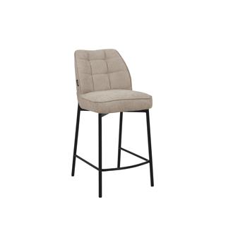 Silje barstol, UF885-04 Taupe Svart understell