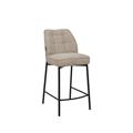Silje barstol, UF885-04 Taupe Svart understell