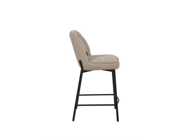 Silje barstol, UF885-04 Taupe Svart understell 