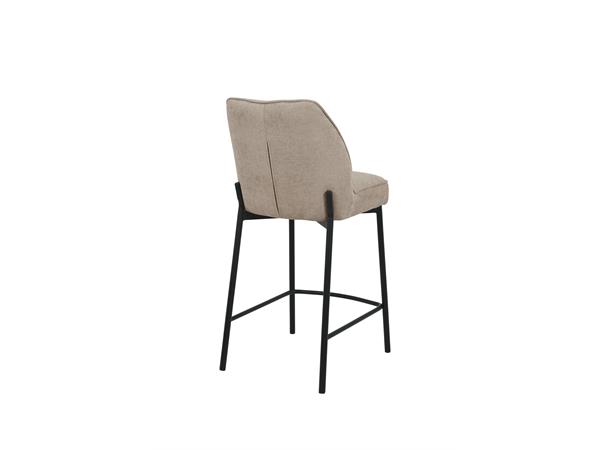 Silje barstol, UF885-04 Taupe Svart understell 