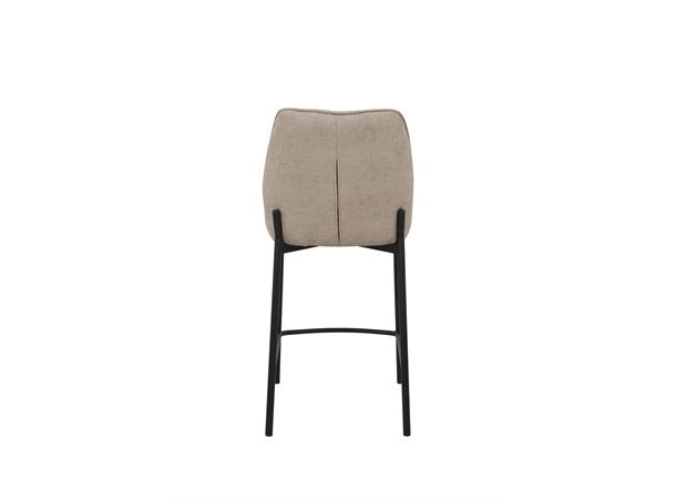 Silje barstol, UF885-04 Taupe Svart understell 
