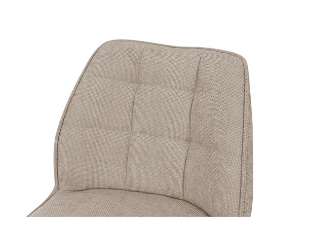 Silje barstol, UF885-04 Taupe Svart understell 