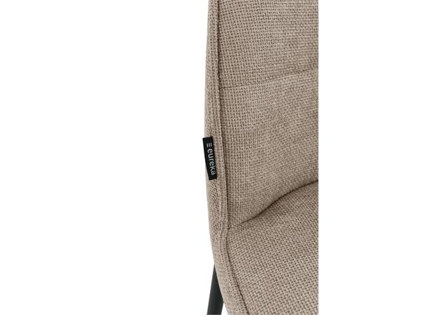 Silje barstol, UF885-04 Taupe Svart understell 