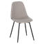 Birte spisestol, Brego 31 Beige Svart understell