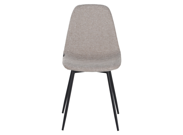 Birte spisestol, Brego 31 Beige Svart understell