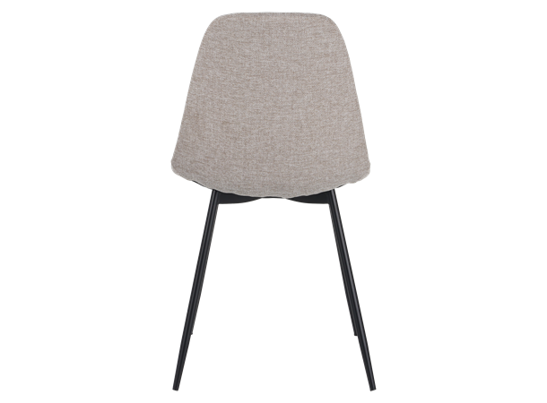 Birte spisestol, Brego 31 Beige Svart understell