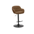 Heidi barstol m/gasslift Royal 251 Rust, sort fot