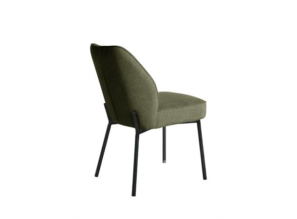 Silje spisestol, UF885-09 Grønn Svart understell 