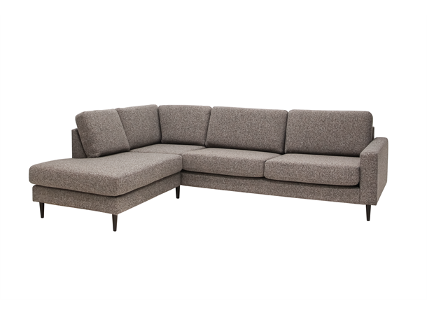 Windsor 2L hjørnesofa, PG3 Åpen ende, Venstre, Oasis 108 Wood 