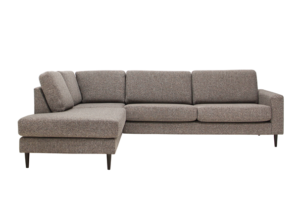 Windsor 2L hjørnesofa, PG3 Åpen ende, Venstre, Oasis 108 Wood 