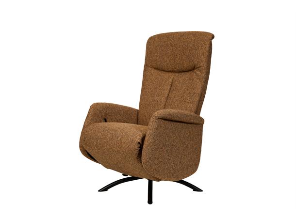 Hafjell hvilestol med fothviler, PG6 Oasis 16 Caramel 