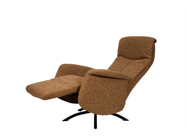 Hafjell hvilestol med fothviler, PG6 Oasis 16 Caramel