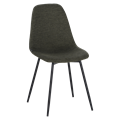 Birte spisestol, Brego 77 Oliven Svart understell