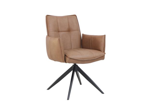 Katrine spisestol m/sving Coffee PU