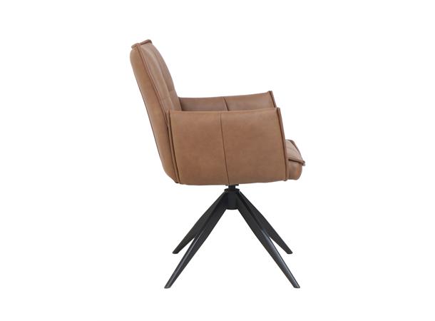Katrine spisestol m/sving Coffee PU