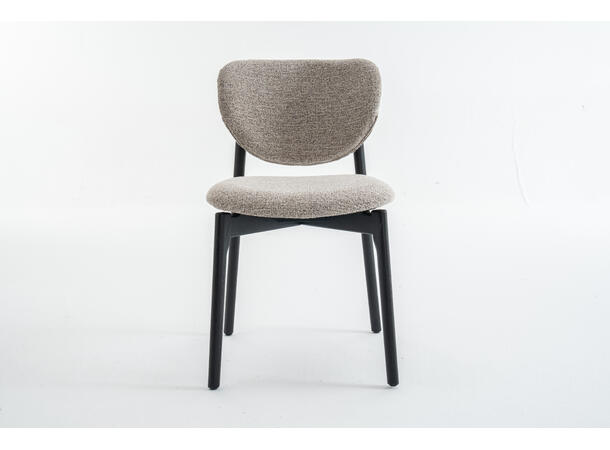 Lea spisestol, Present 121, Taupe Sort eik understell 