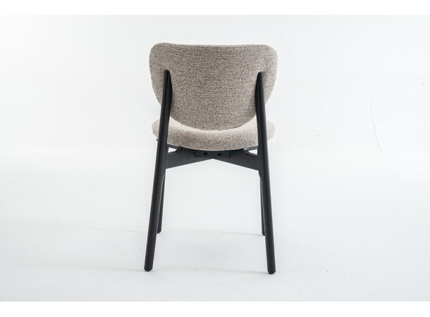 Lea spisestol, Present 121, Taupe Sort eik understell 