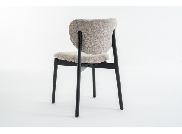 Lea spisestol, Present 121, Taupe Sort eik understell 