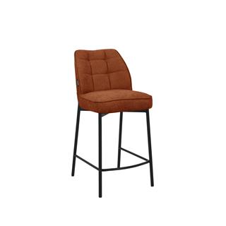 Silje barstol, UF885-06 Kobber Svart understell