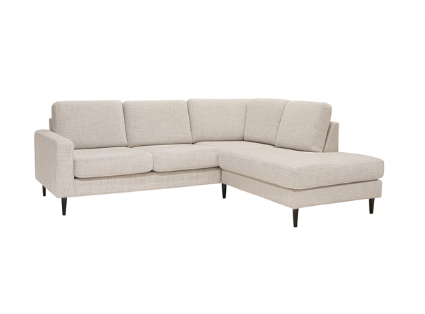 Windsor 2R hjørnesofa, PG3 Åpen ende, Høyre, Oasis 01 Natural 