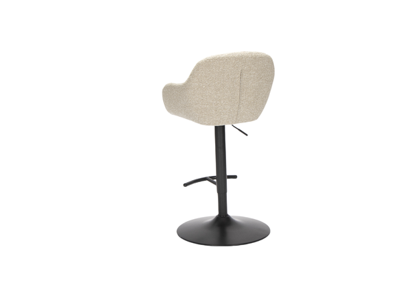 Heidi barstol m/gasslift Royal 110 Beige, sort fot 