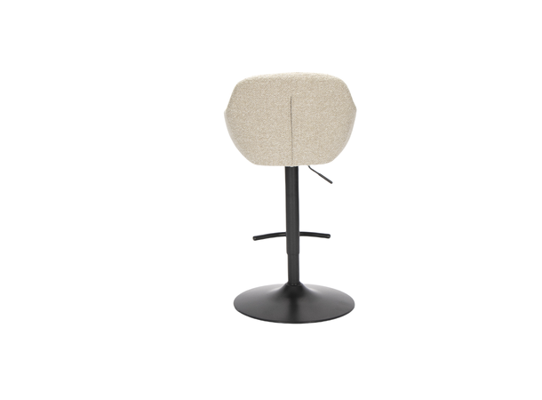 Heidi barstol m/gasslift Royal 110 Beige, sort fot 
