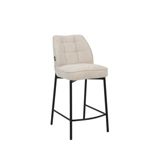 Silje barstol, UF885-03 Beige Svart understell