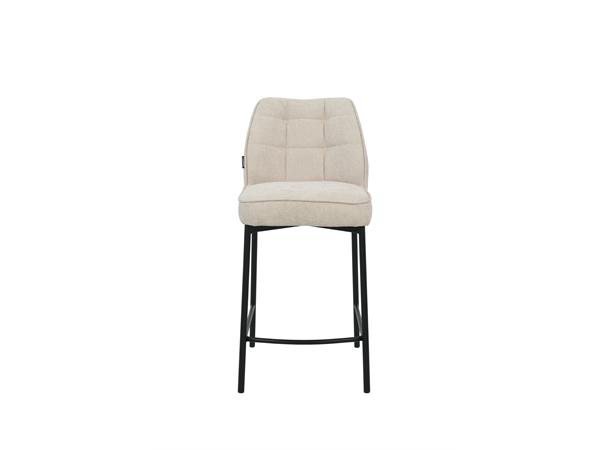 Silje barstol, UF885-03 Beige Svart understell 