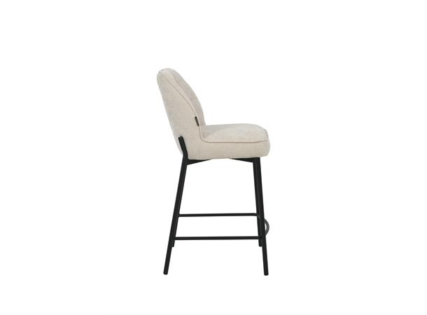 Silje barstol, UF885-03 Beige Svart understell 
