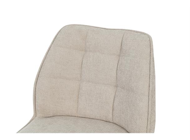 Silje barstol, UF885-03 Beige Svart understell 