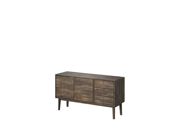 Casø Elegance skjenk, 140x78x44 cm Røkt eik, treben 