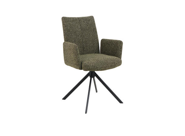 Ada spisestol m/arm Gyng og sving, 355 Green 