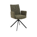 Ada spisestol m/arm Gyng og sving, 355 Green