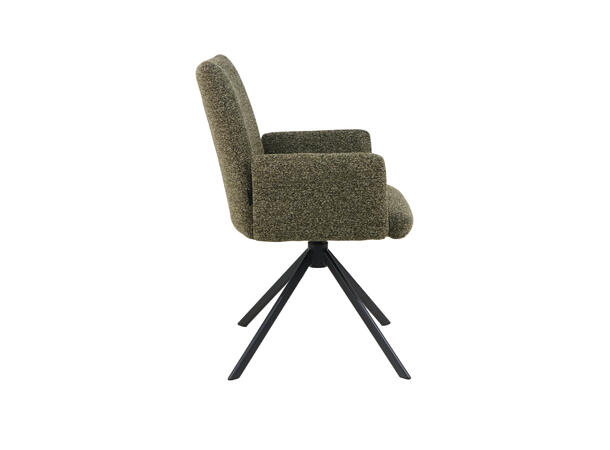Ada spisestol m/arm Gyng og sving, 355 Green 