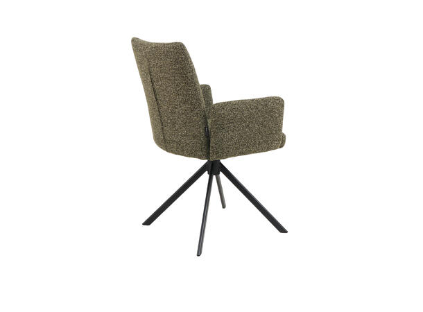Ada spisestol m/arm Gyng og sving, 355 Green 