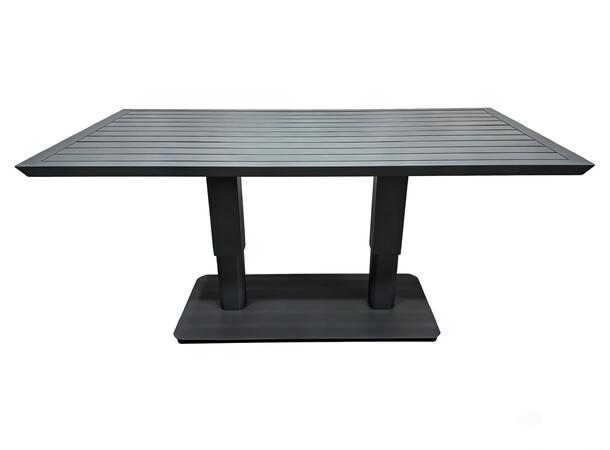 Brevik hev-/senk bord, 150x86x46/73 cm Grå alu ramme 