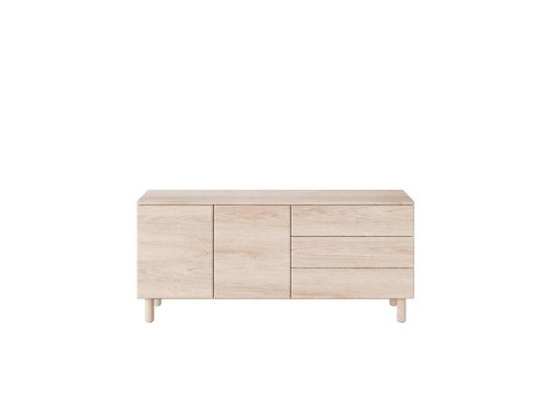 Casø Lindholm skjenk 180x80x44 cm Hvitoljet eik 