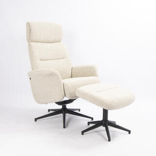 Conrad hvilestol med krakk UF 985-26 Beige
